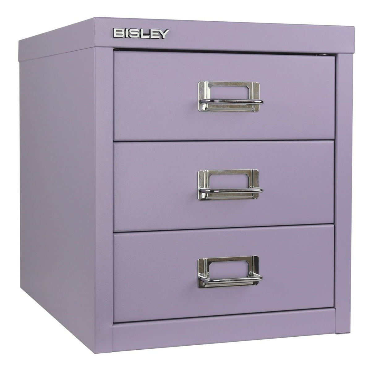 Bisley 3-Drawer Steel MultiDrawer Cabinet - Doulton Blue