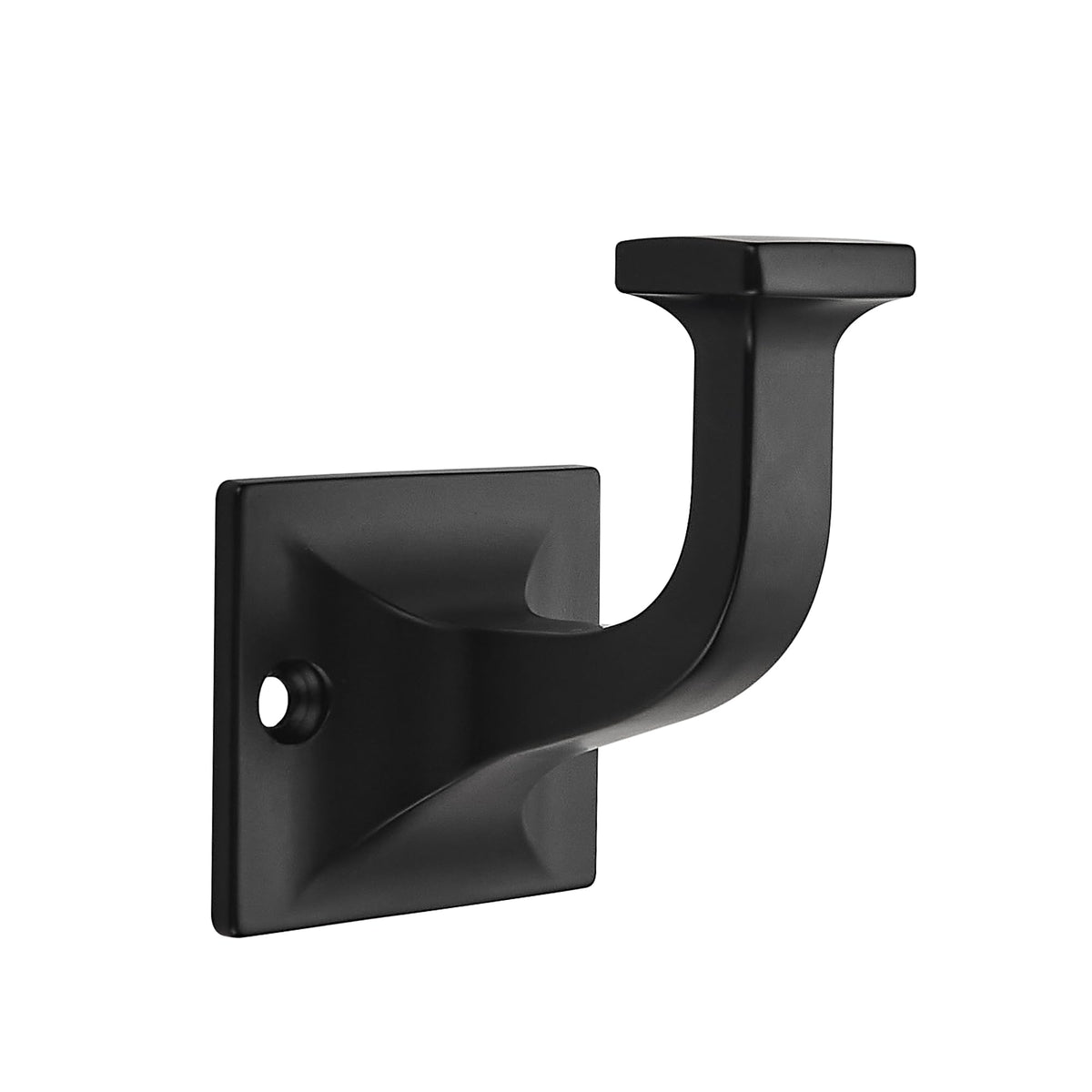 CHIVS Matte Black Coat Hooks 5 Pack Heavy Duty Sold Wall Hooks