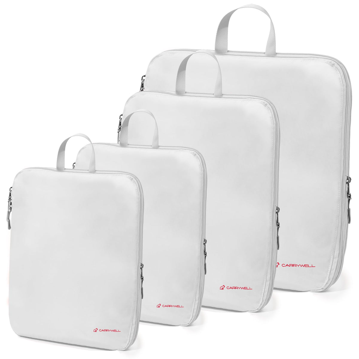 (Not Made In China) Packing Cubes For Travel, Suitcase Organizer Bags, Ultra Lightweight Nylon 8pc Set