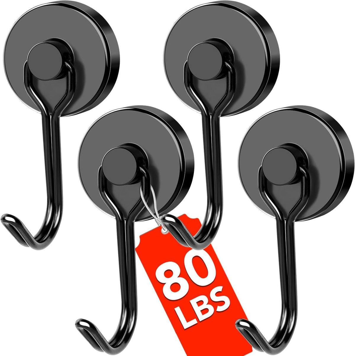 DIYMAG Magnetic Hooks,120LBS Heavy Duty 8 Pack 2026 Cruise Ship Essentials
