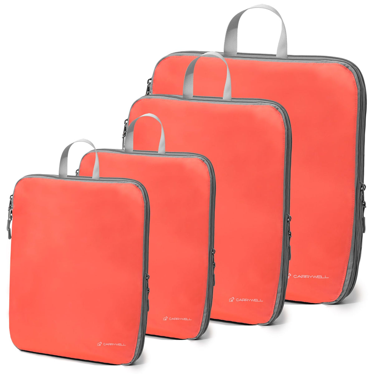 (Not Made In China) Packing Cubes For Travel, Suitcase Organizer Bags, Ultra Lightweight Nylon 8pc Set