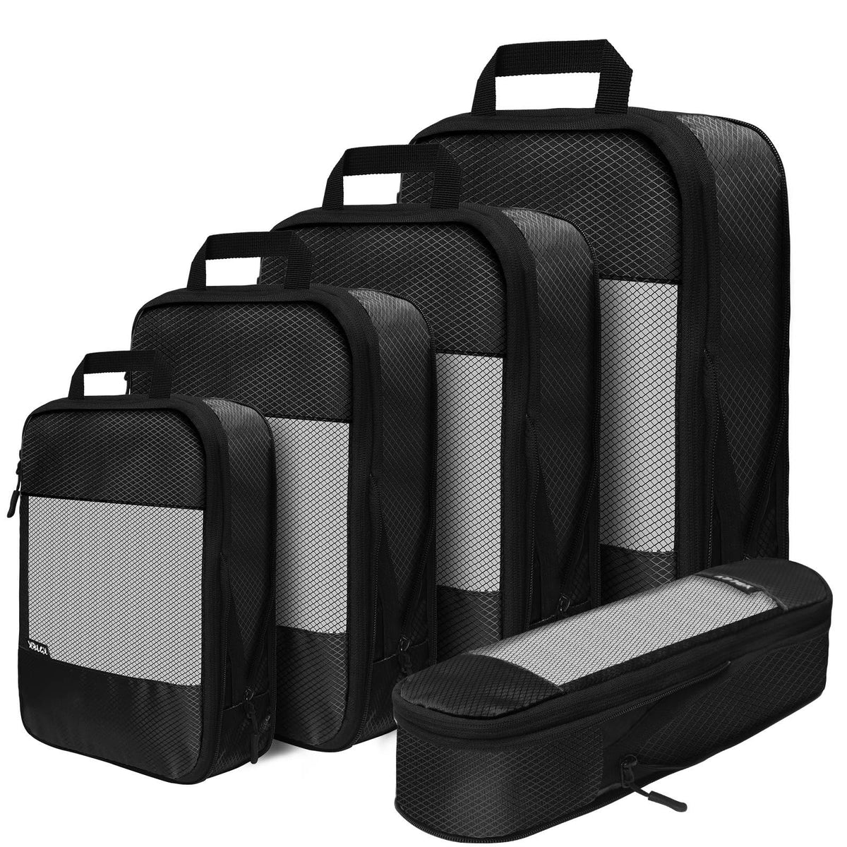 Compression Packing Cubes, Travel Organizer Bags, Compact Design for Efficient Packing