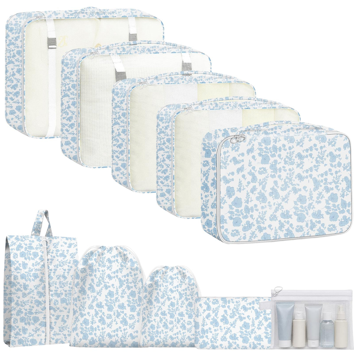 Packing Cubes for Travel 10 Set Luggage Organizer Bags