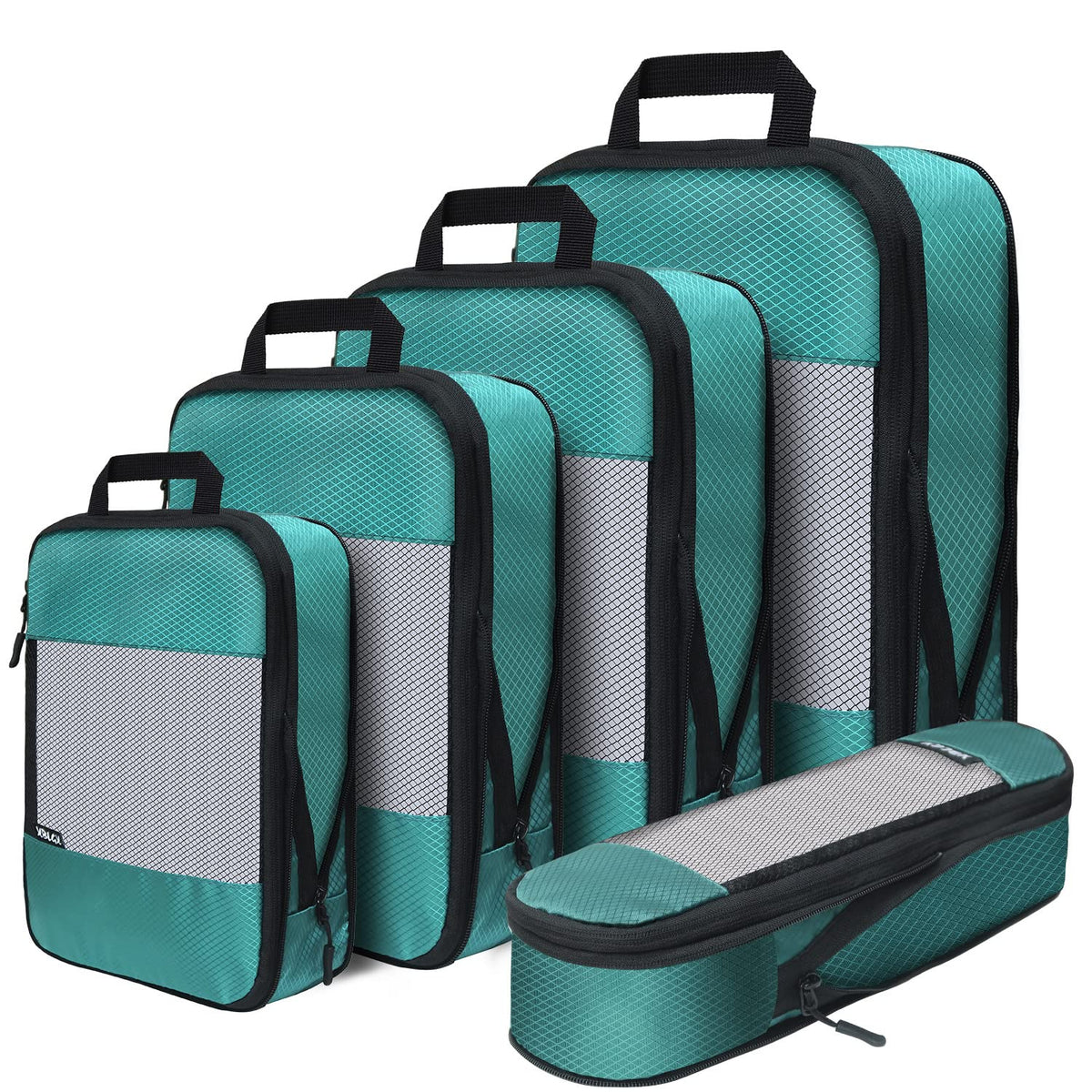 Compression Packing Cubes, Travel Organizer Bags, Compact Design for Efficient Packing