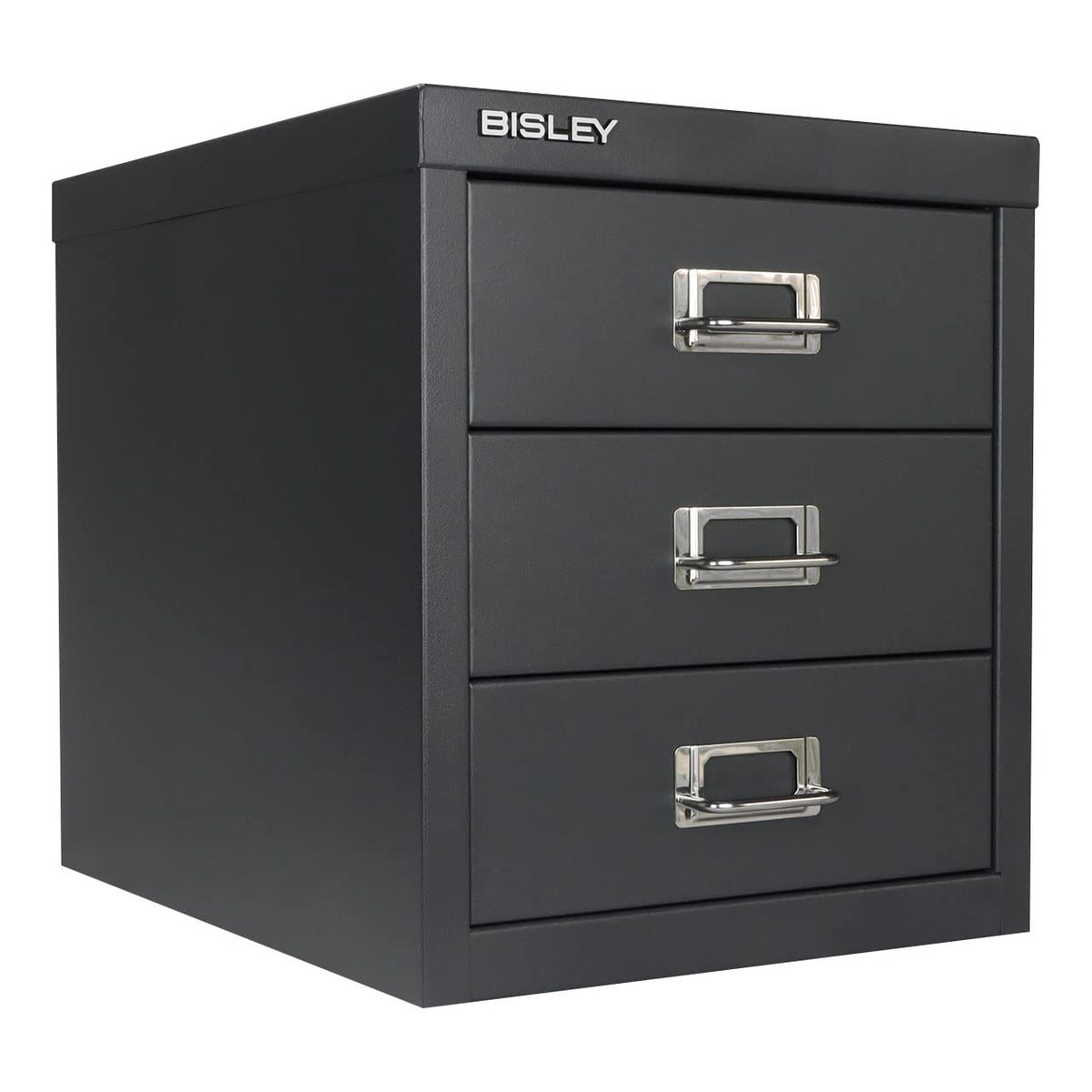 Bisley 3-Drawer Steel MultiDrawer Cabinet - Doulton Blue