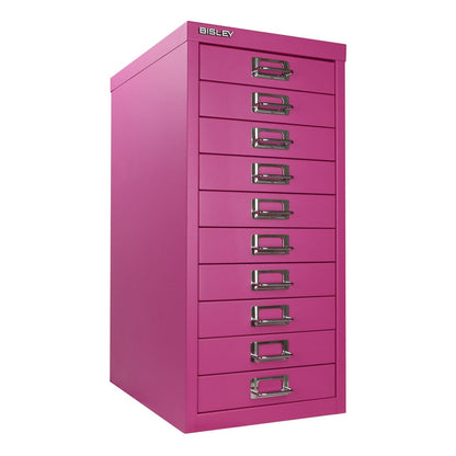 Bisley 3-Drawer Steel MultiDrawer Cabinet - Doulton Blue