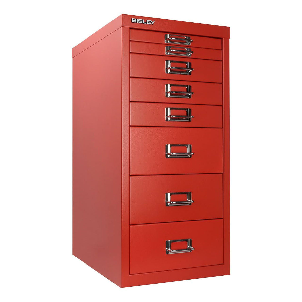 Bisley 3-Drawer Steel MultiDrawer Cabinet - Doulton Blue