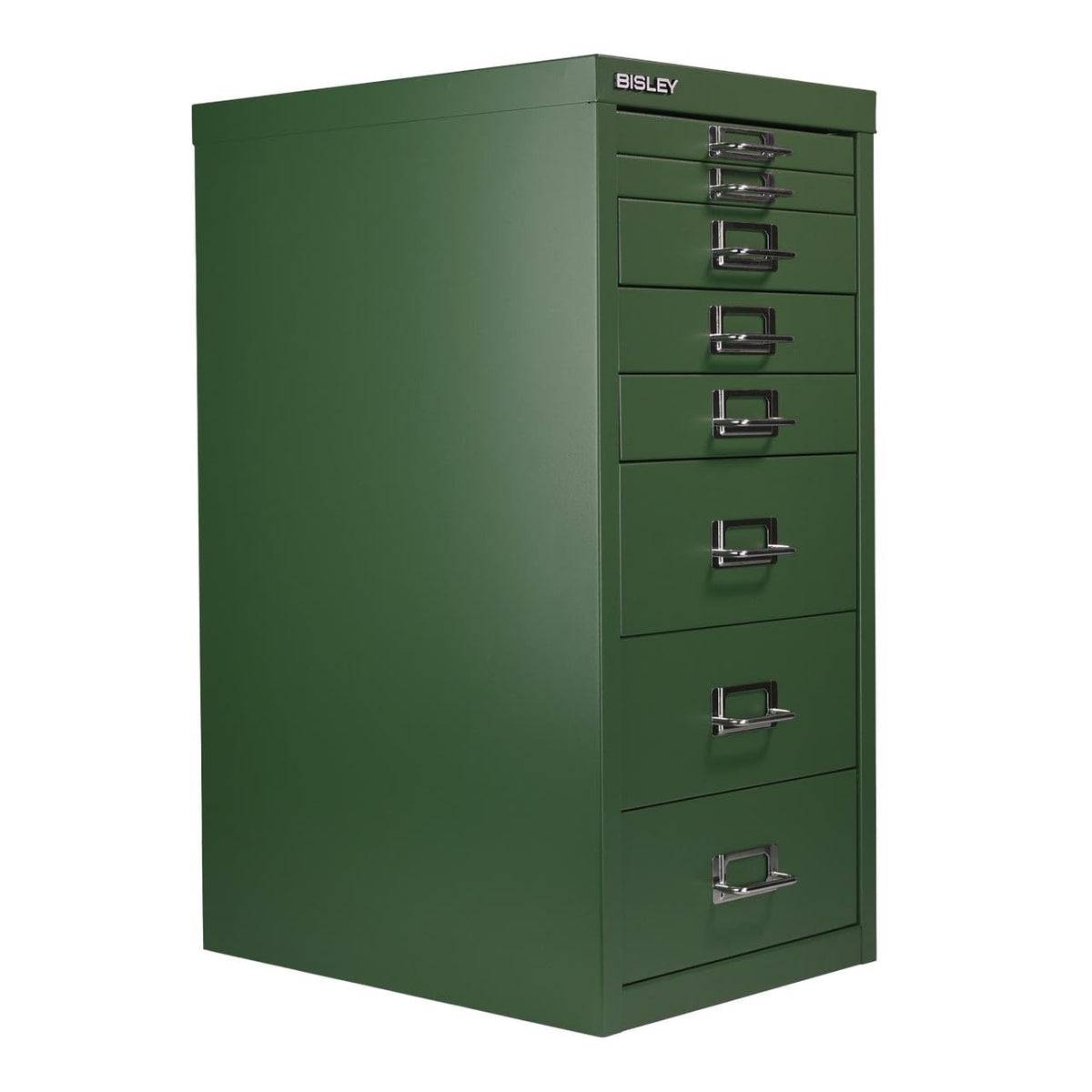 Bisley 3-Drawer Steel MultiDrawer Cabinet - Doulton Blue
