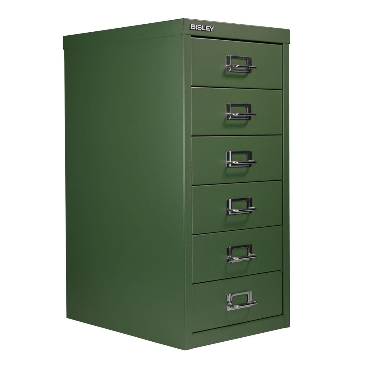 Bisley 3-Drawer Steel MultiDrawer Cabinet - Doulton Blue