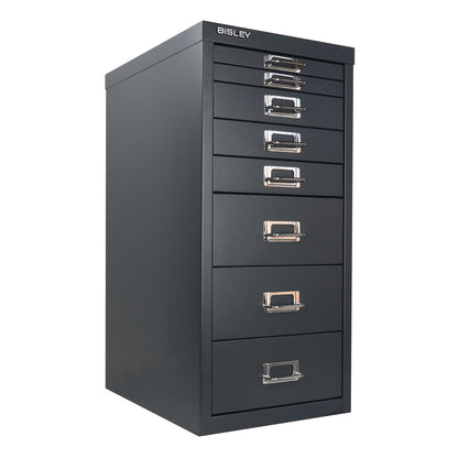 Bisley 3-Drawer Steel MultiDrawer Cabinet - Doulton Blue