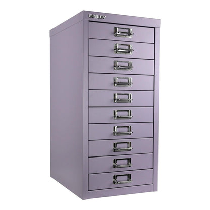 Bisley 3-Drawer Steel MultiDrawer Cabinet - Doulton Blue