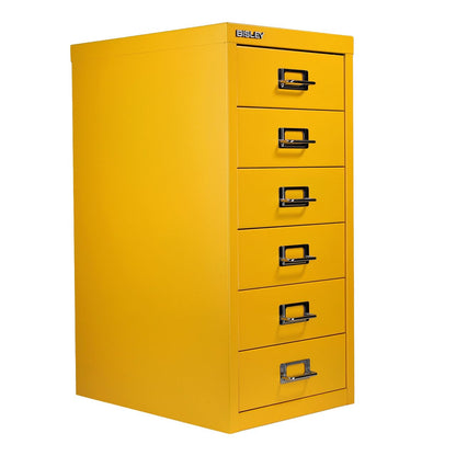 Bisley 3-Drawer Steel MultiDrawer Cabinet - Doulton Blue