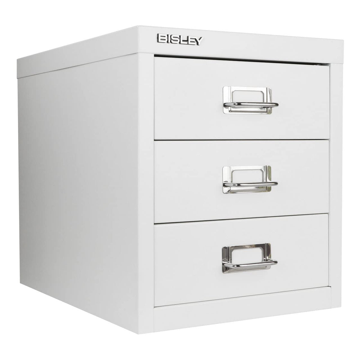 Bisley 3-Drawer Steel MultiDrawer Cabinet - Doulton Blue