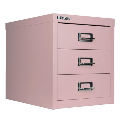Bisley 3-Drawer Steel MultiDrawer Cabinet - Doulton Blue