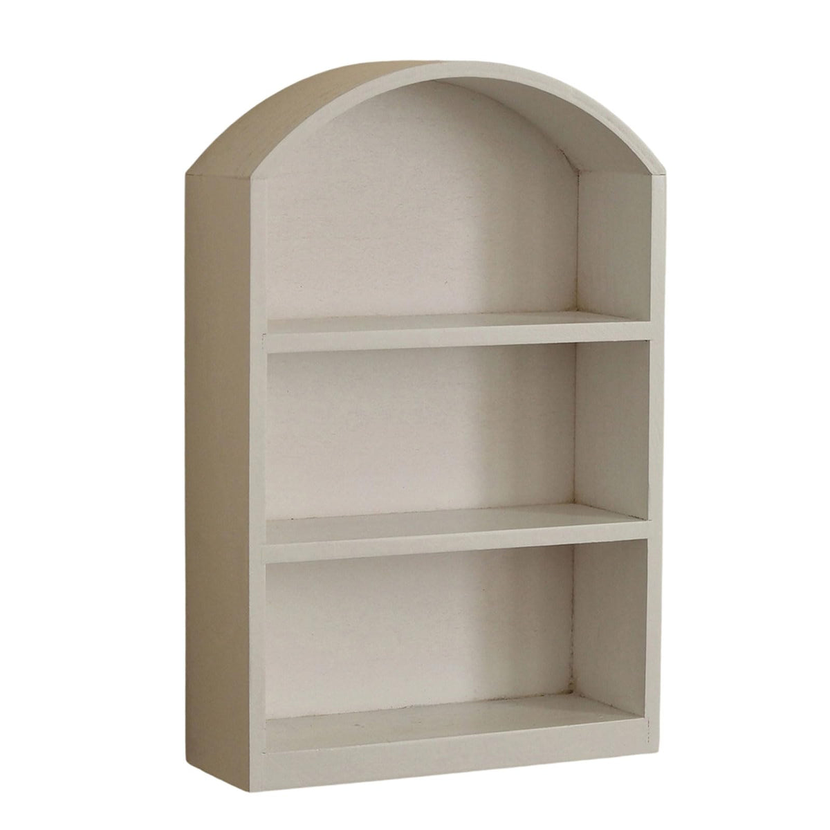 Vintage Wall Shelf, Desktop Storage Cabinet, White with Doors