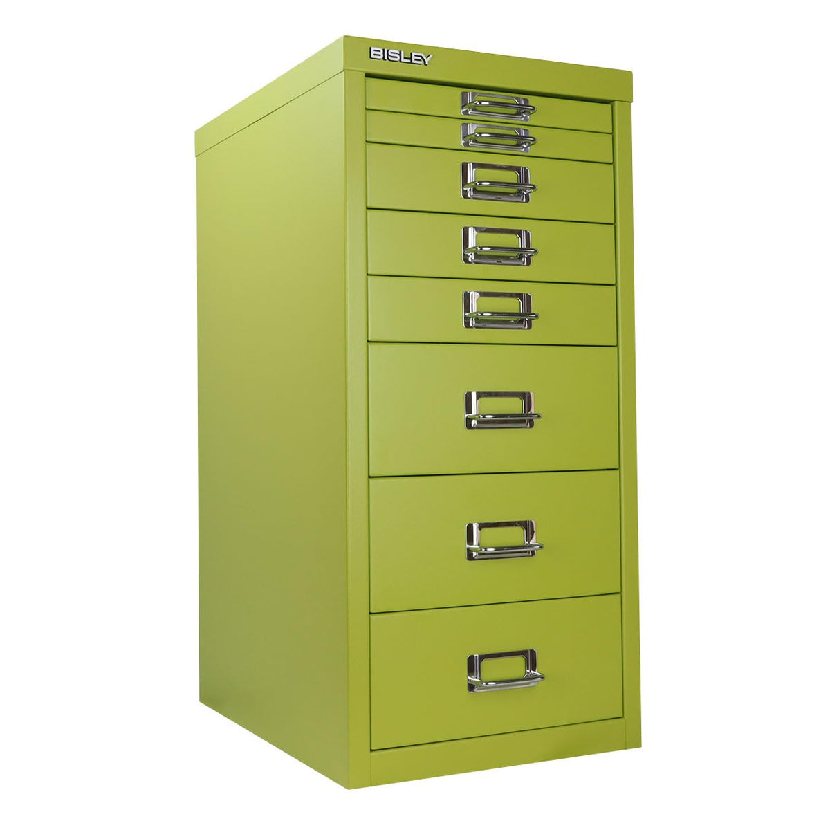 Bisley 3-Drawer Steel MultiDrawer Cabinet - Doulton Blue