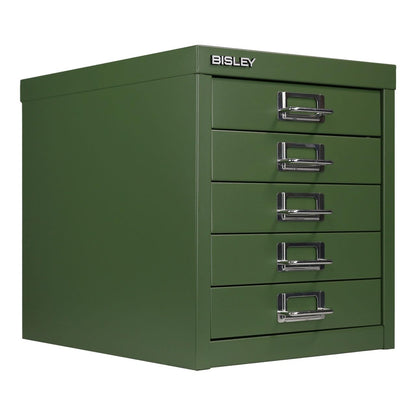 Bisley 3-Drawer Steel MultiDrawer Cabinet - Doulton Blue