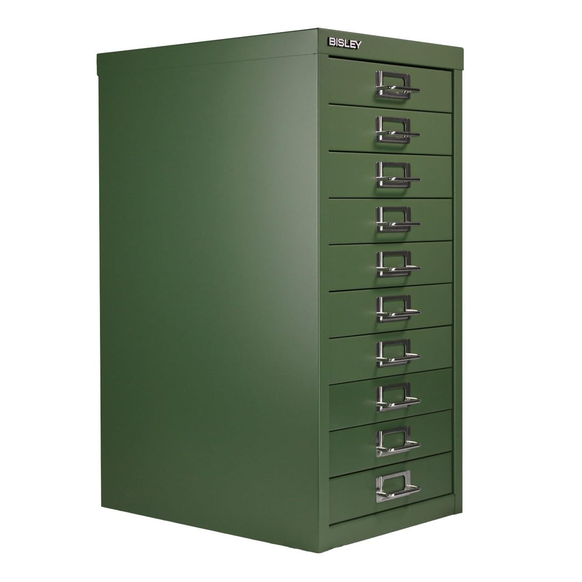 Bisley 3-Drawer Steel MultiDrawer Cabinet - Doulton Blue