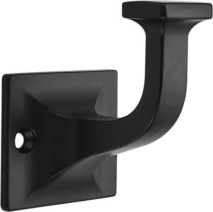 CHIVS Matte Black Coat Hooks 5 Pack Heavy Duty Sold Wall Hooks