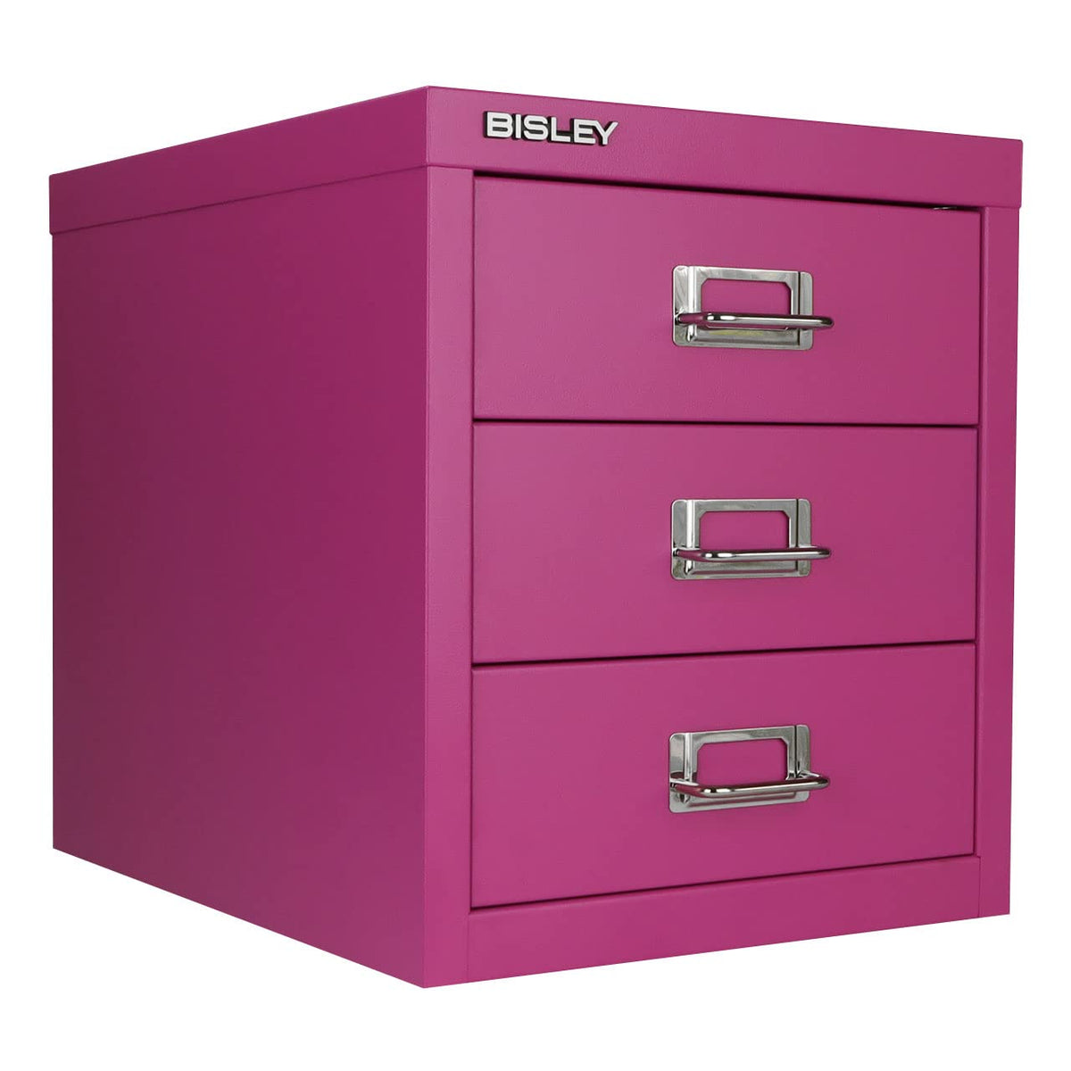 Bisley 3-Drawer Steel MultiDrawer Cabinet - Doulton Blue