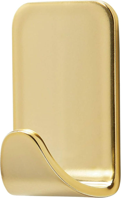 Command Small Bronze Hooks, 4 Hooks, 5 Strips