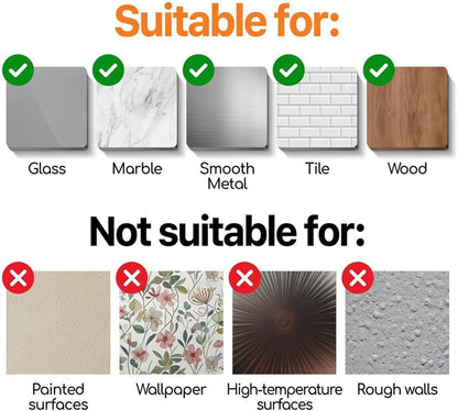 16 Pack Clear Adhesive Hooks for Hanging, Towel hooks,Heavy Duty 22lb