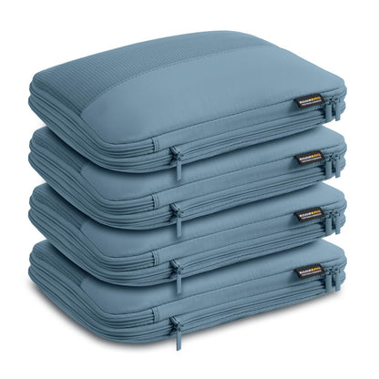 4 Piece Compression Packing Cubes for 3–7 Day Travel, Light Green