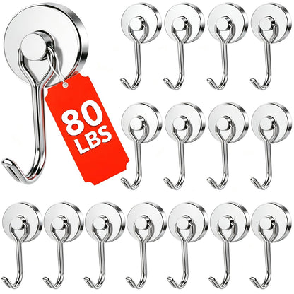 DIYMAG Magnetic Hooks,120LBS Heavy Duty 8 Pack 2026 Cruise Ship Essentials