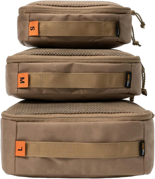 MAUHOSO Packing Cubes Set for Travel, Luggage Packing Organizers with Zipper,Travel Essentials for Backpack Tactical Packing Cubes