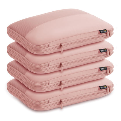 4 Piece Compression Packing Cubes for 3–7 Day Travel, Light Green