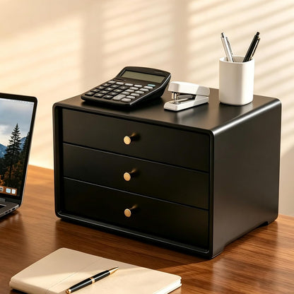 Nnewvante Bamboo Desk Drawer Organizer, Desktop Storage for Home Office