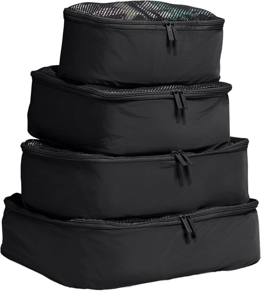Away Insider Packing Cubes Set of 4, Lightweight Travel Luggage Organizers