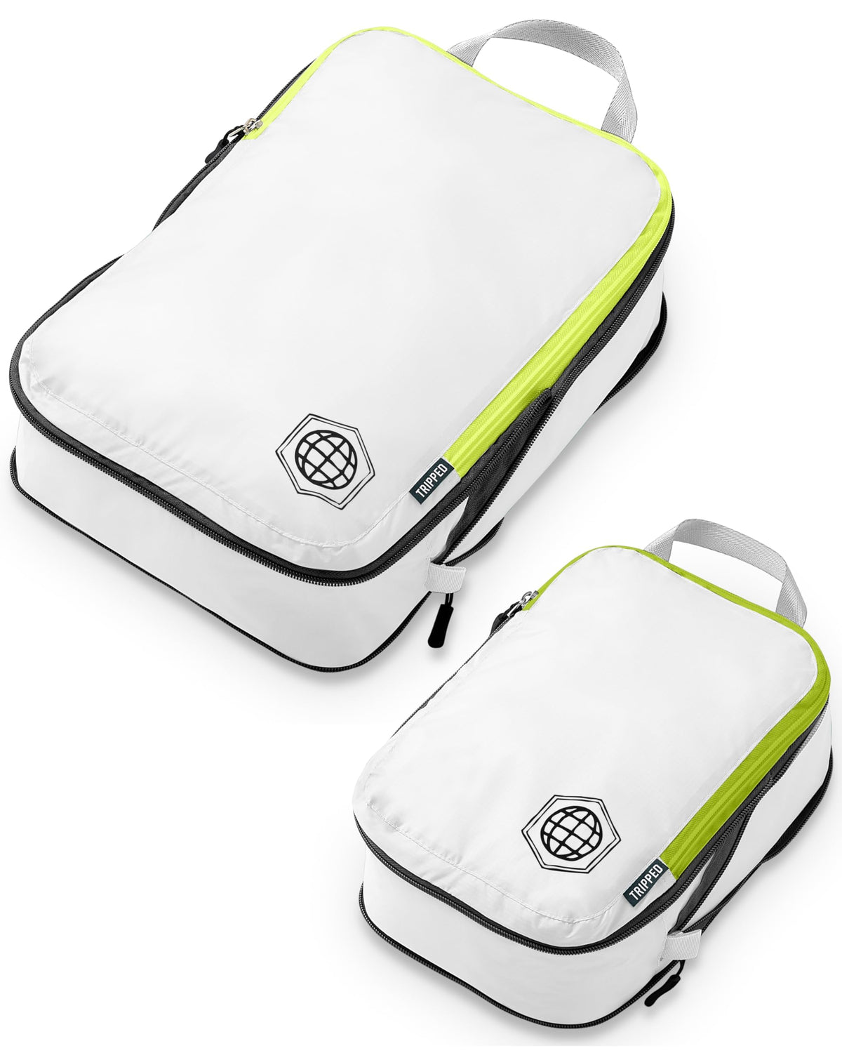 TRIPPED Travel Gear Compression Packing Cubes for Carry-On Travel 6-Pack