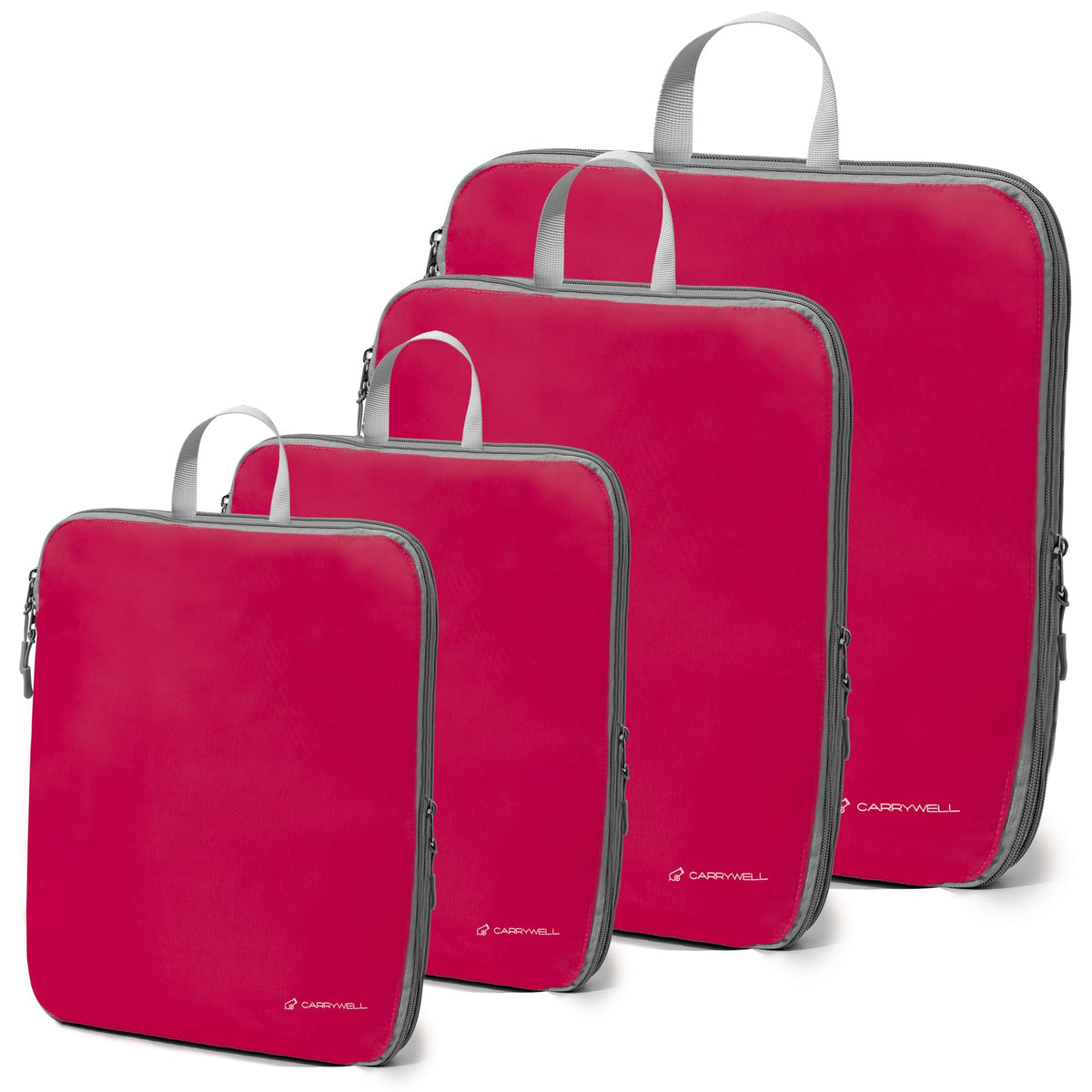 (Not Made In China) Packing Cubes For Travel, Suitcase Organizer Bags, Ultra Lightweight Nylon 8pc Set