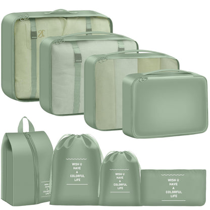 Packing Cubes for Travel 10 Set Luggage Organizer Bags