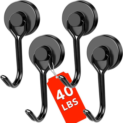 DIYMAG Magnetic Hooks,120LBS Heavy Duty 8 Pack 2026 Cruise Ship Essentials
