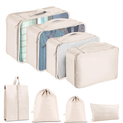 Packing Cubes for Travel 10 Set Luggage Organizer Bags