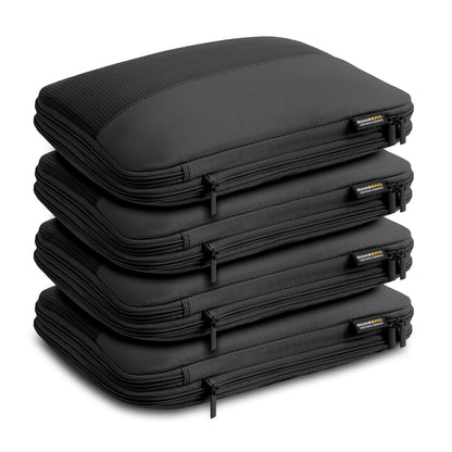 4 Piece Compression Packing Cubes for 3–7 Day Travel, Light Green