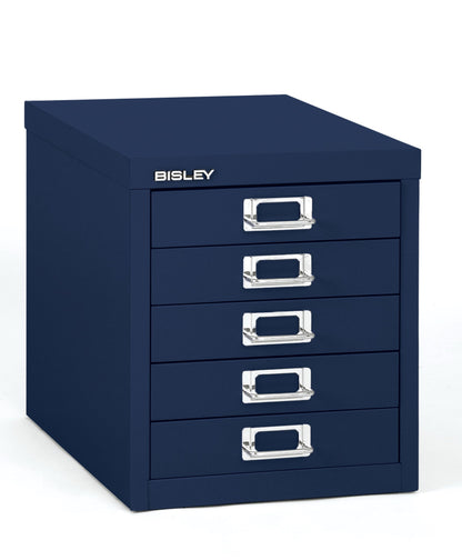 Bisley 3-Drawer Steel MultiDrawer Cabinet - Doulton Blue