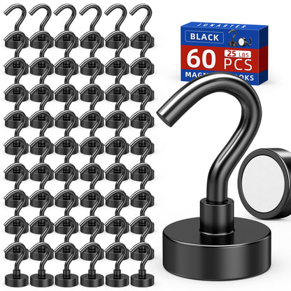 100 Pack Magnetic Hooks, 25lbs Magnet Hooks for Cruise Cabins