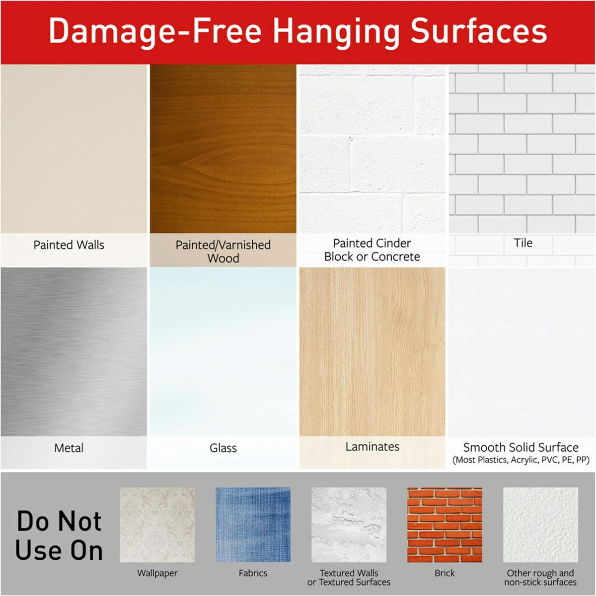 Command Medium Designer Hooks, Brushed Nickel, 3-Hooks, 6-Strips, Decorate Damage-Free