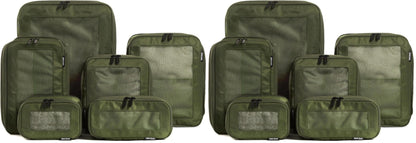 Aerotrunk Compression Packing Cubes for Travel, 6-Pack, Beige