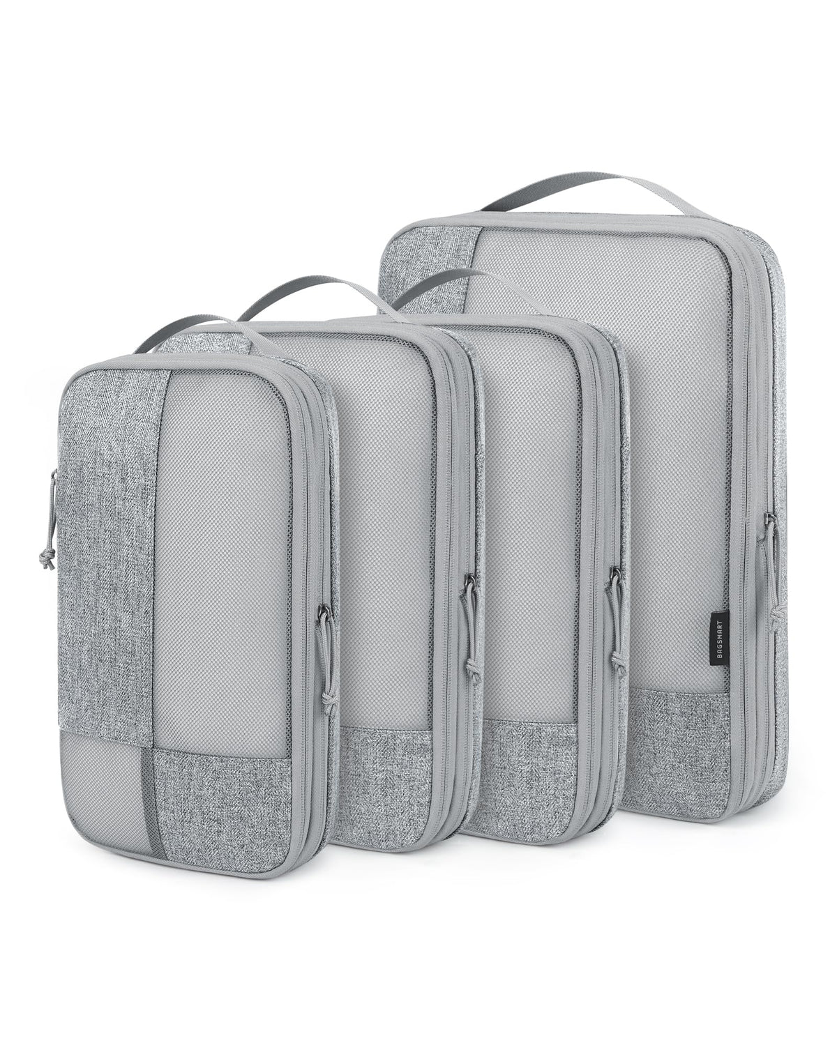 BAGSMART Compression Packing Cubes for Travel, 6 Set Luggage Organizer Bags