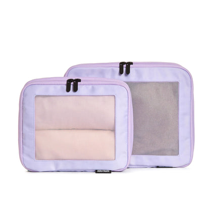 Aerotrunk Compression Packing Cubes for Travel, 6-Pack, Beige