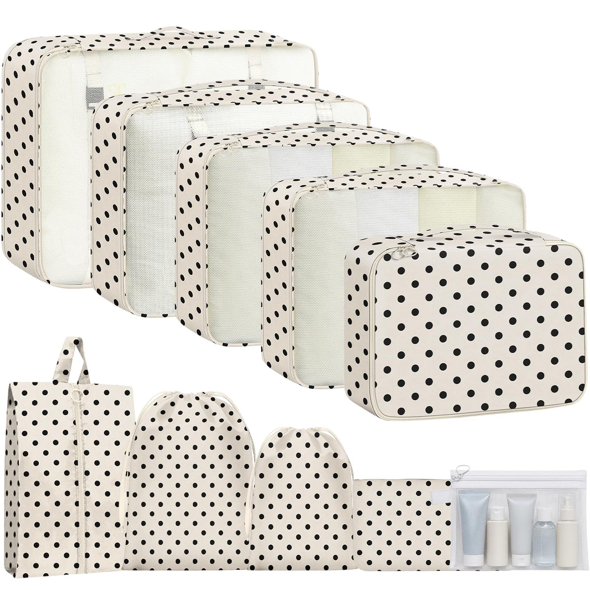 Packing Cubes for Travel 10 Set Luggage Organizer Bags