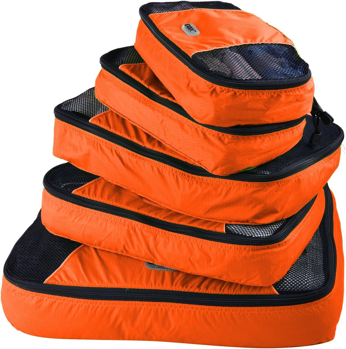 GOX Ultra Light 5 piece Packing Cubes Travel Luggage Organizer 1 Large 2 Medium 2 Small
