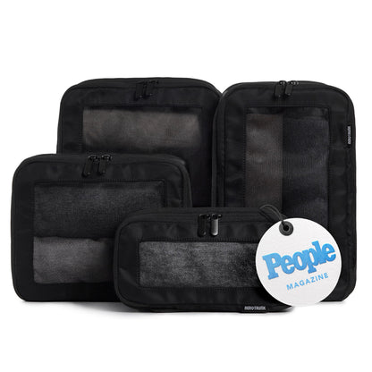 Aerotrunk Compression Packing Cubes for Travel, 6-Pack, Beige