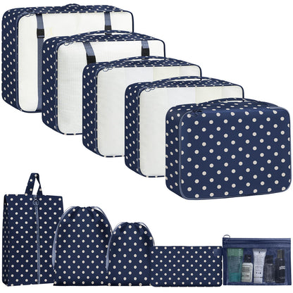 Packing Cubes for Travel 10 Set Luggage Organizer Bags