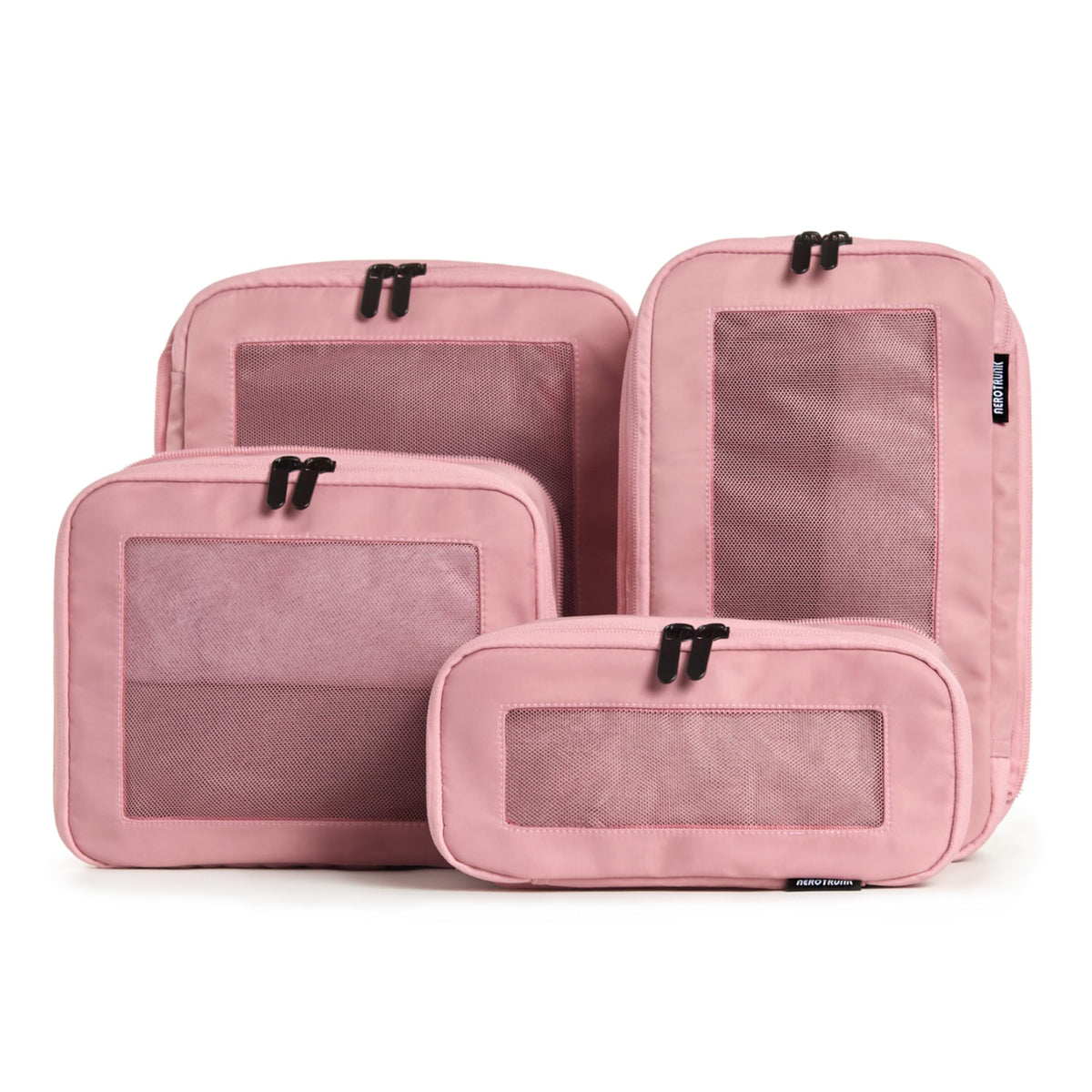 Aerotrunk Compression Packing Cubes for Travel, 6-Pack, Beige