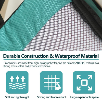 Compression Packing Cubes, Travel Organizer Bags, Compact Design for Efficient Packing